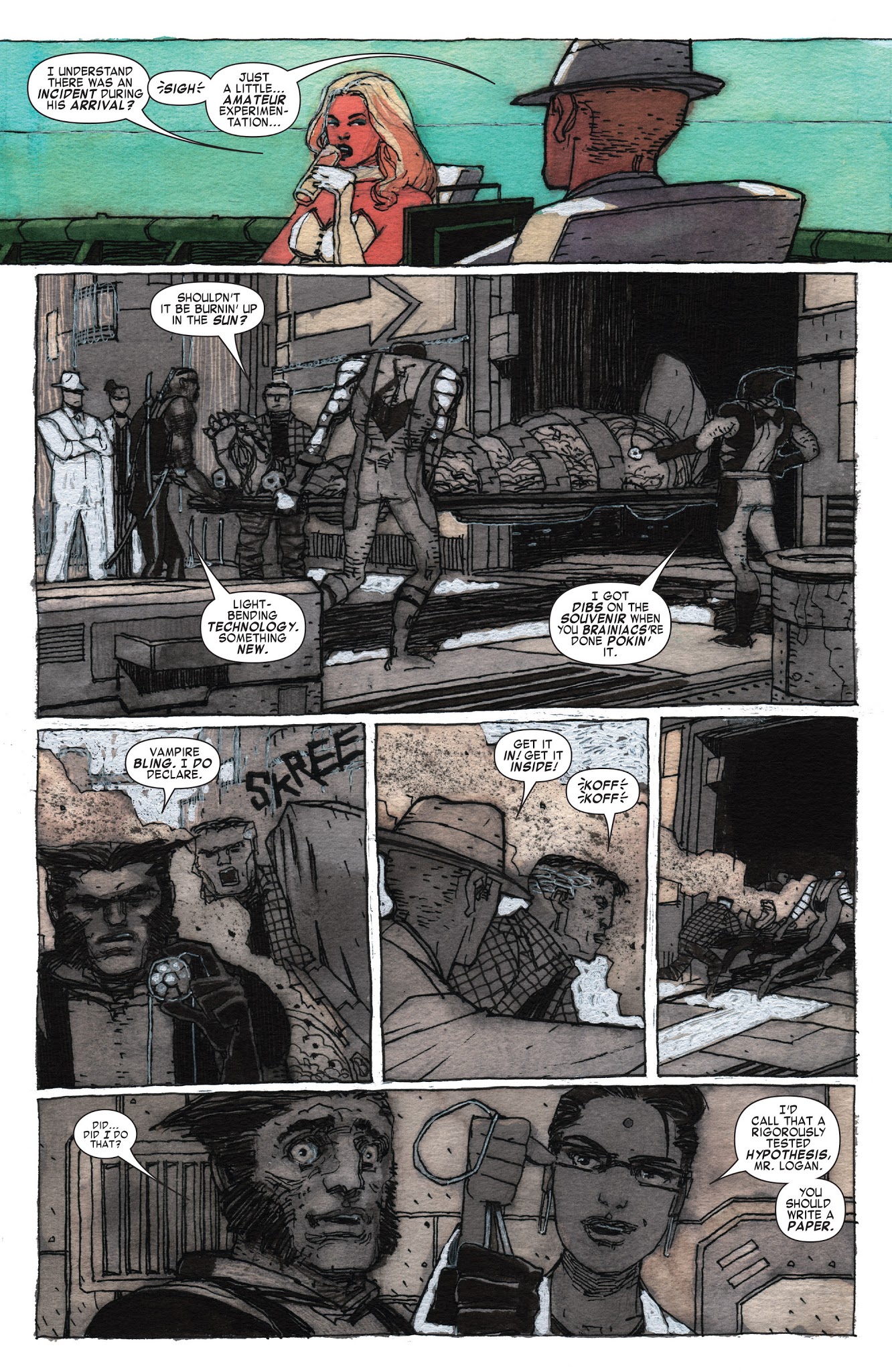 Read online X-Men: Curse of the Mutants - X-Men Vs. Vampires comic -  Issue # TPB - 45