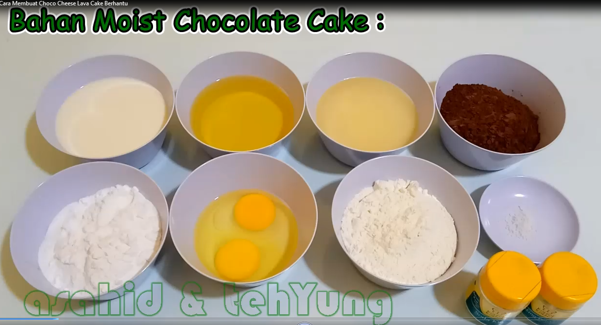 Cara Membuat Choco Cheese Lava Cake Berhantu ~ Asahid ...