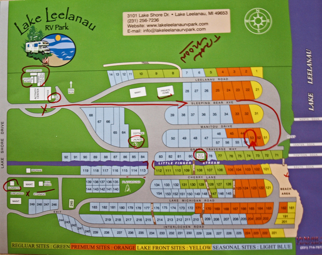 Takin Betz Lake Leelanau Rv Park For My Rv Ing Friends