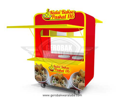 Desain Gerobak bakso Bandung