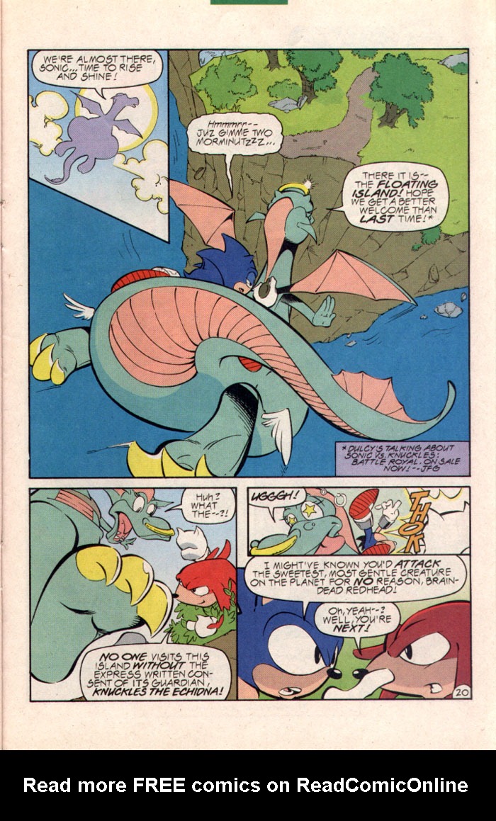 Read online Sonic The Hedgehog comic -  Issue #49 - 24