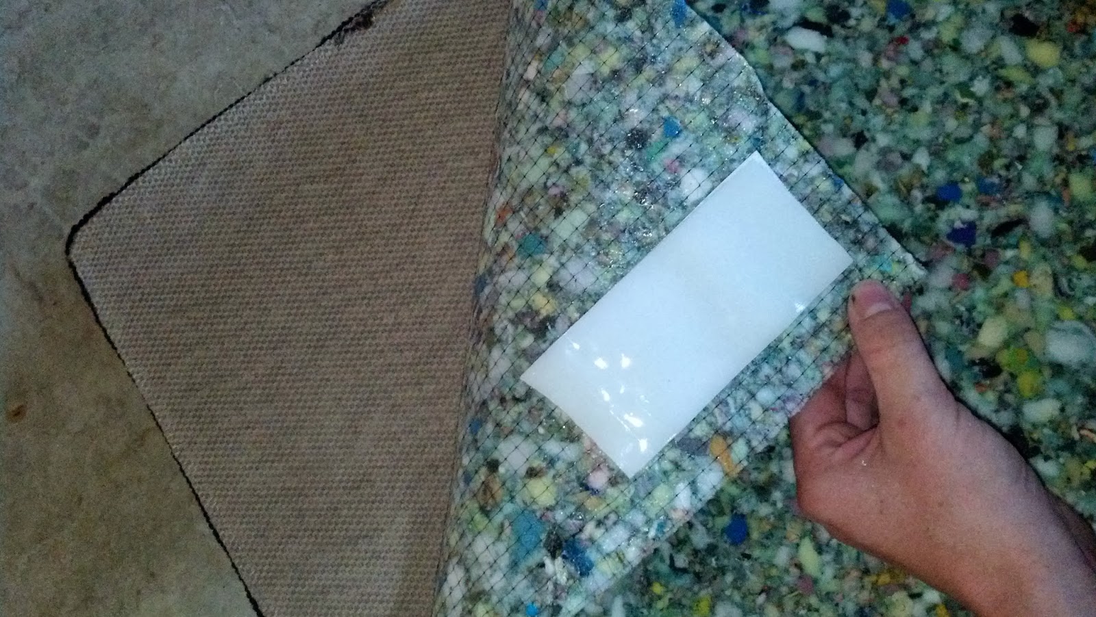 Fix Lovely How to make your area rugs extra cushy!