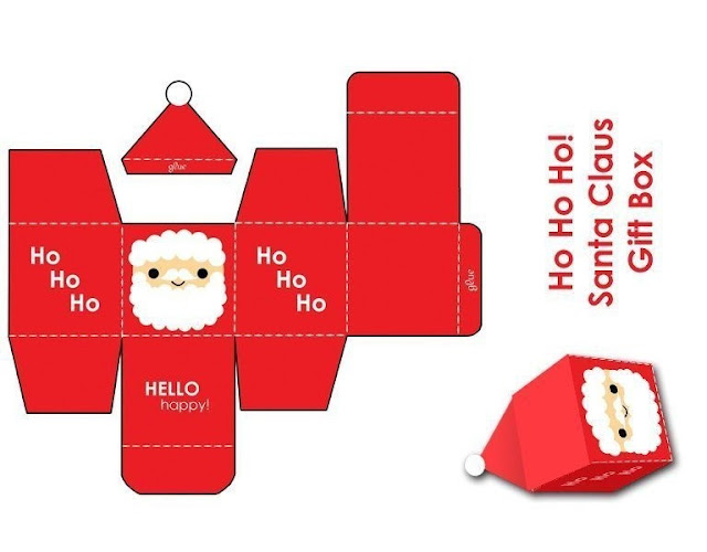 Moldes de Caixinhas para Lembrancinhas de Natal para Imprimir Moldes de Caixinhas para Lembrancinhas de Natal para Imprimir