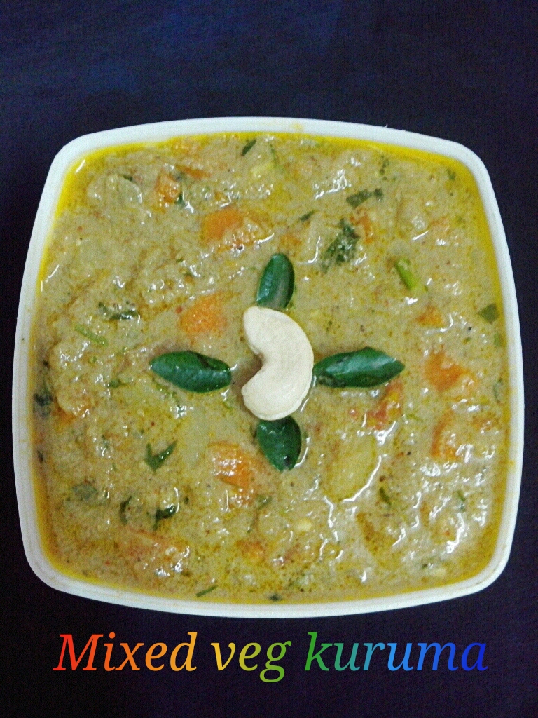 My Cup Of Tea!!!!...... Mixed Vegetable Kurma
