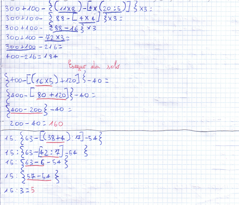 Didattica Matematica Scuola Primaria Espressioni Aritmetiche E Problemi Classe Quinta