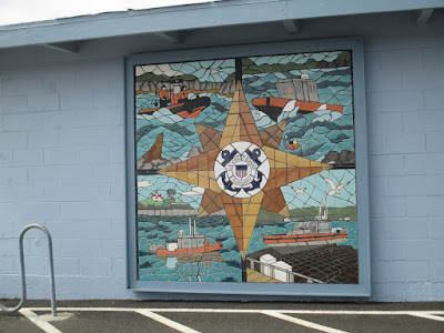 Coast Guard Tile Mosaic Crescent City