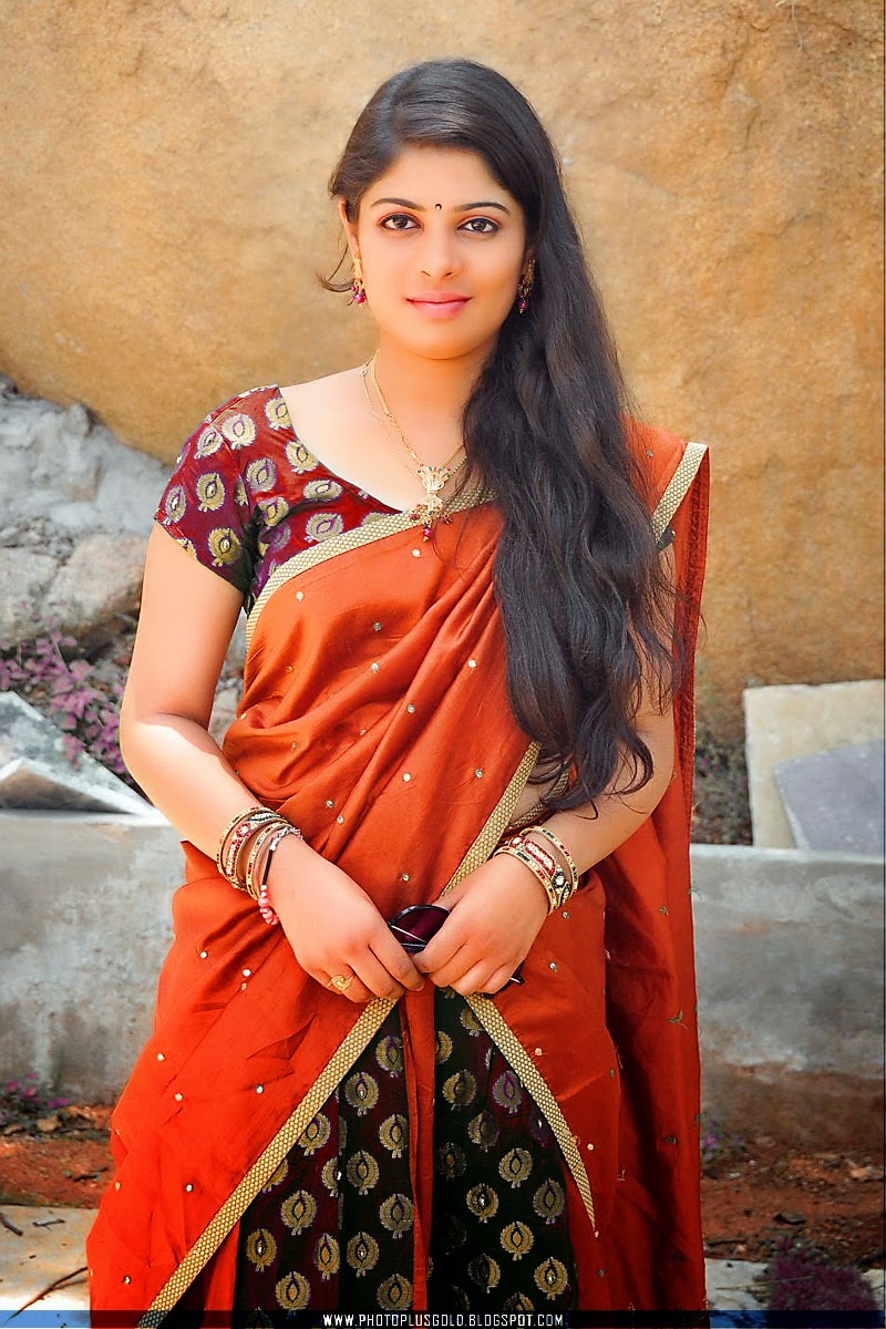 South Indian Cute Homely Actress In Half Saree Unseen Large Photos Gallery Photo Plus Gold 