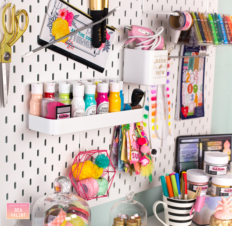 Bea Valint: Welcome to my Craft room! | American Crafts DT