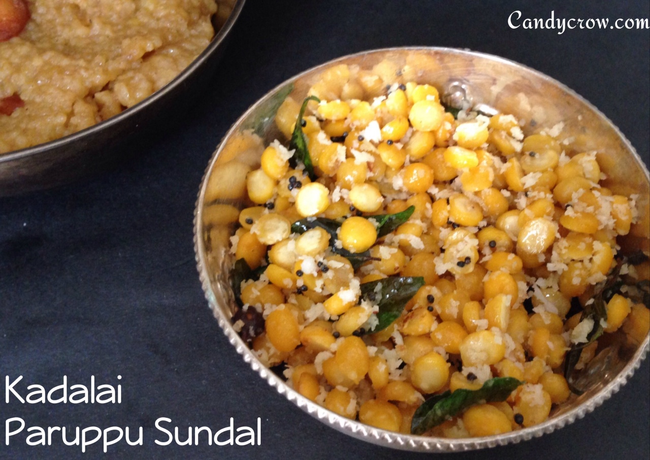 Kadalai Paruppu Sundal Recipe / Bengal Gram Stir Fry