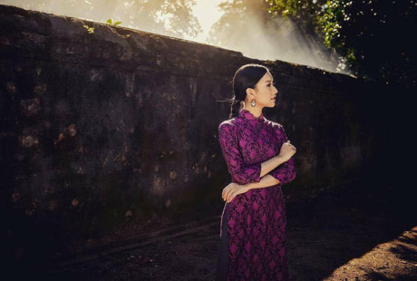 Gặp lại nữ sinh áo dài nổi tiếng nhất xứ Huế tại Hoa hậu Việt Nam 2016 - Ảnh 12 Gap lai nu sinh ao dai noi tieng nhat xu Hue tai Hoa hau Viet Nam 2016 - Anh 12