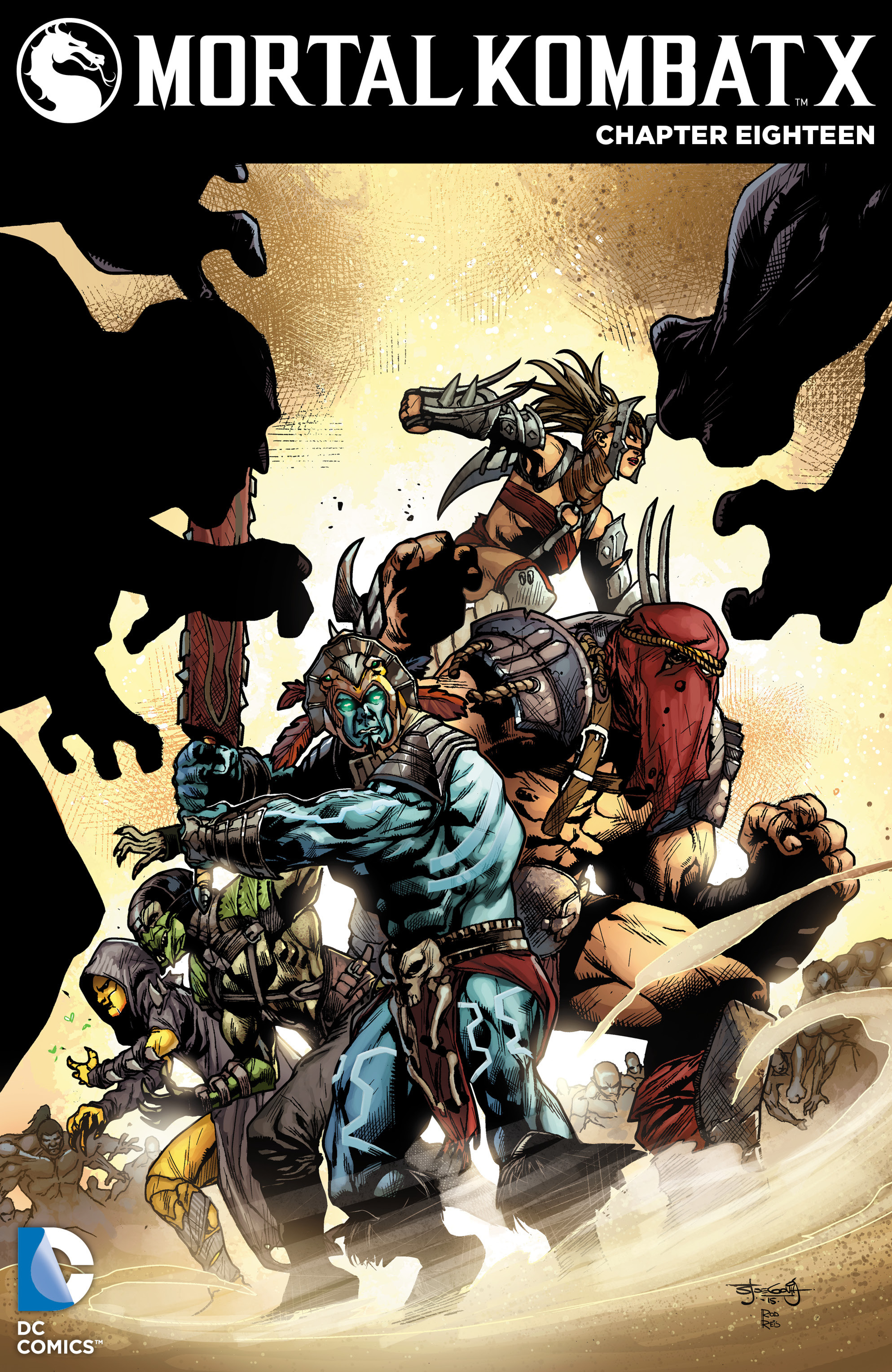 Read online Mortal Kombat X [I] comic -  Issue #18 - 2