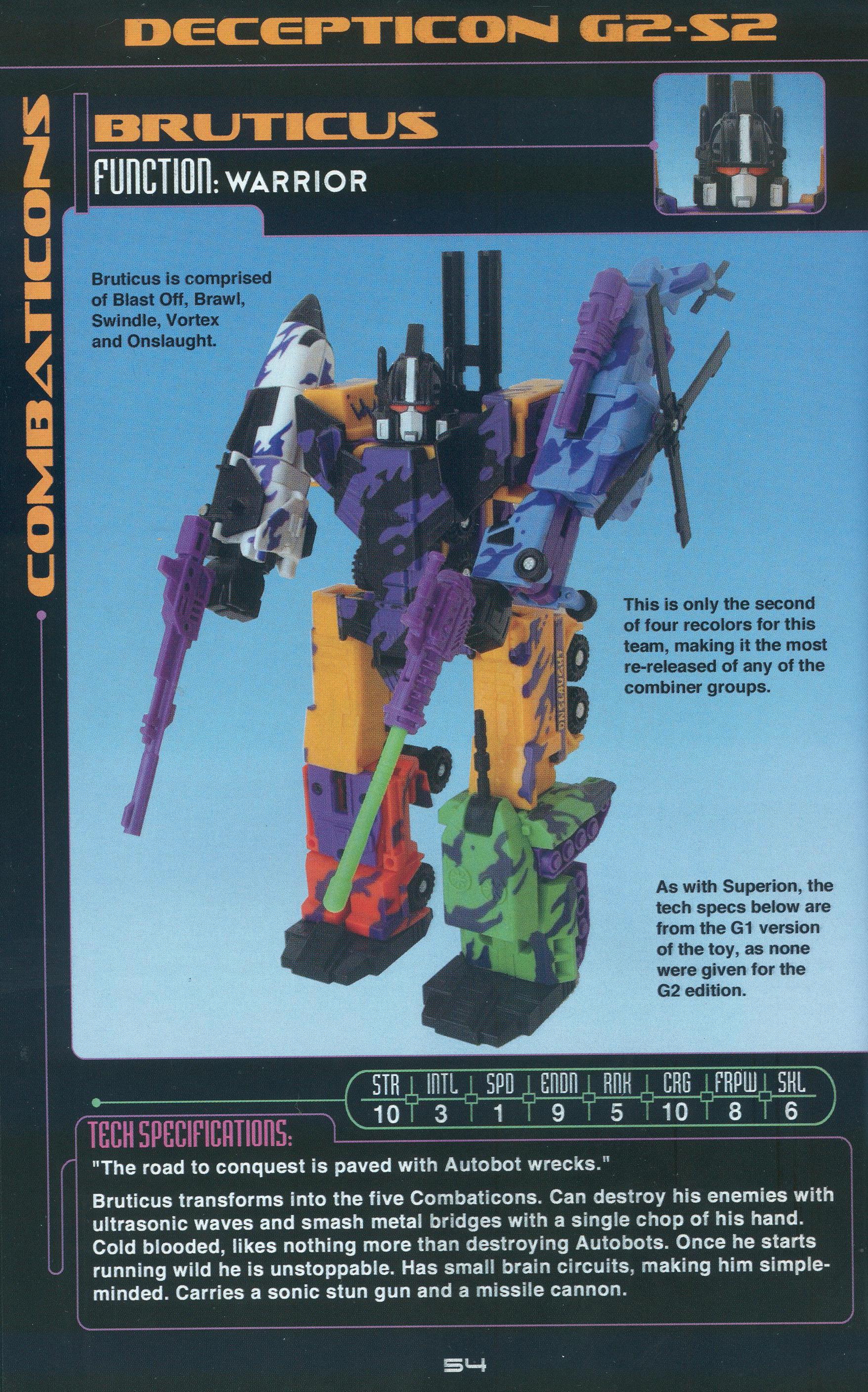 Read online Cybertronian: An Unofficial Transformers Recognition Guide comic -  Issue #6 - 56