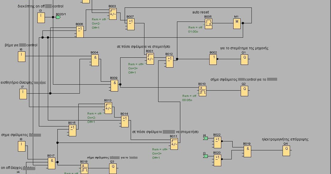Electrician: Program for the siemens LOGO! : Fill control. logosoft.