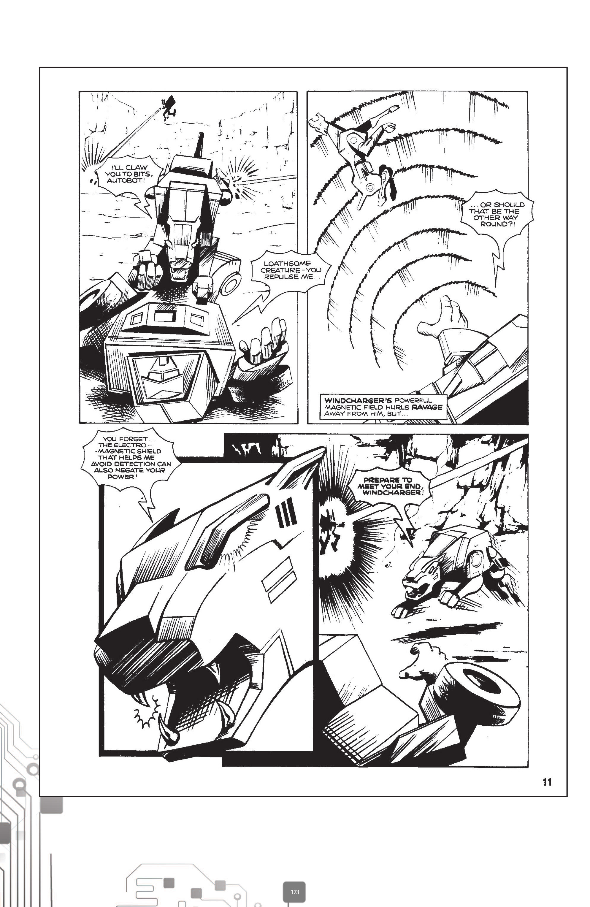 Read online The Transformers Classics UK comic -  Issue # TPB 1 - 124