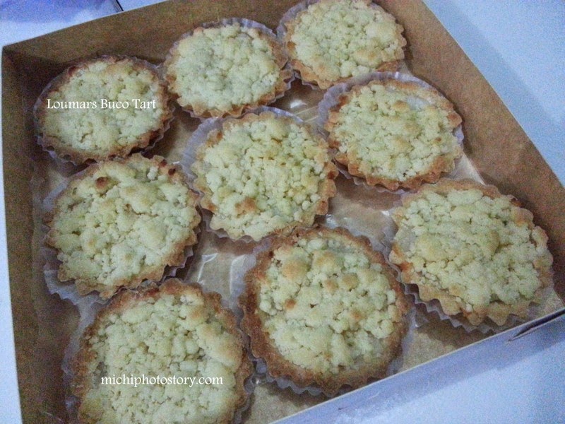 Michi Photostory Buko Tart in Tagaytay