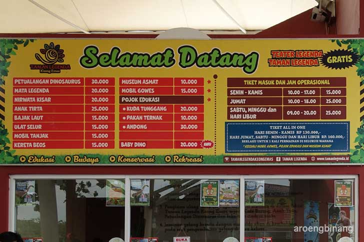 taman legenda keong emas tmii jakarta