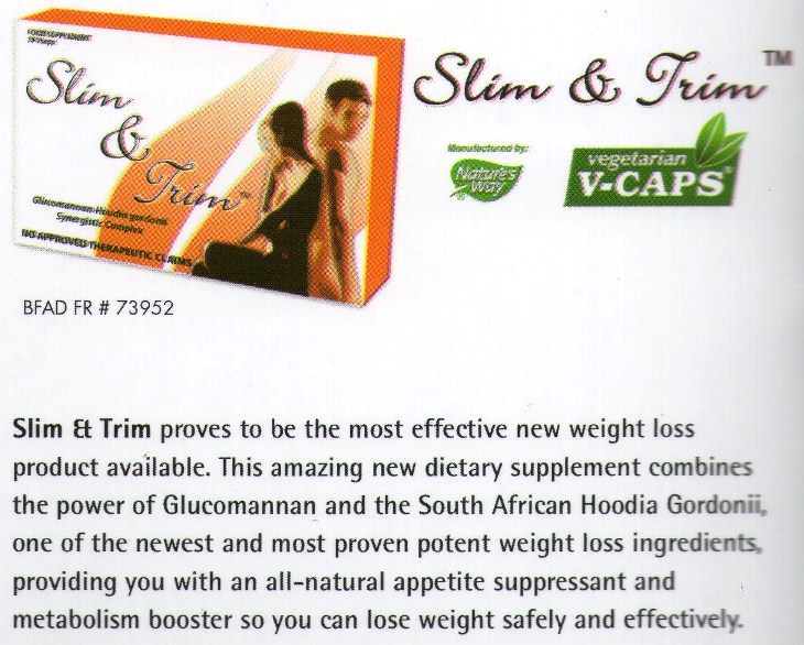 HealthWellness Supplements Slim & Trim