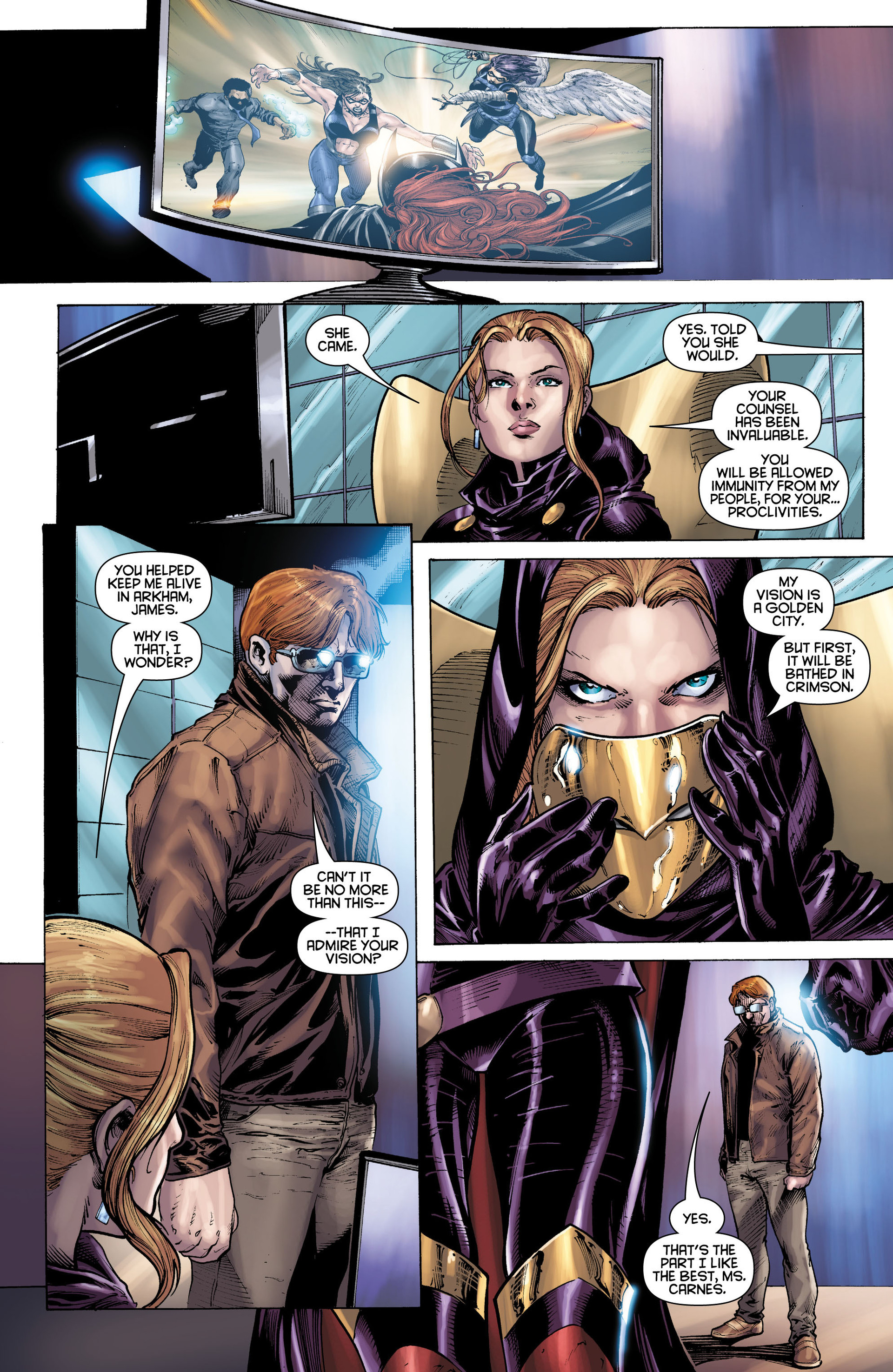 Read online Batgirl (2011) comic -  Issue #12 - 13