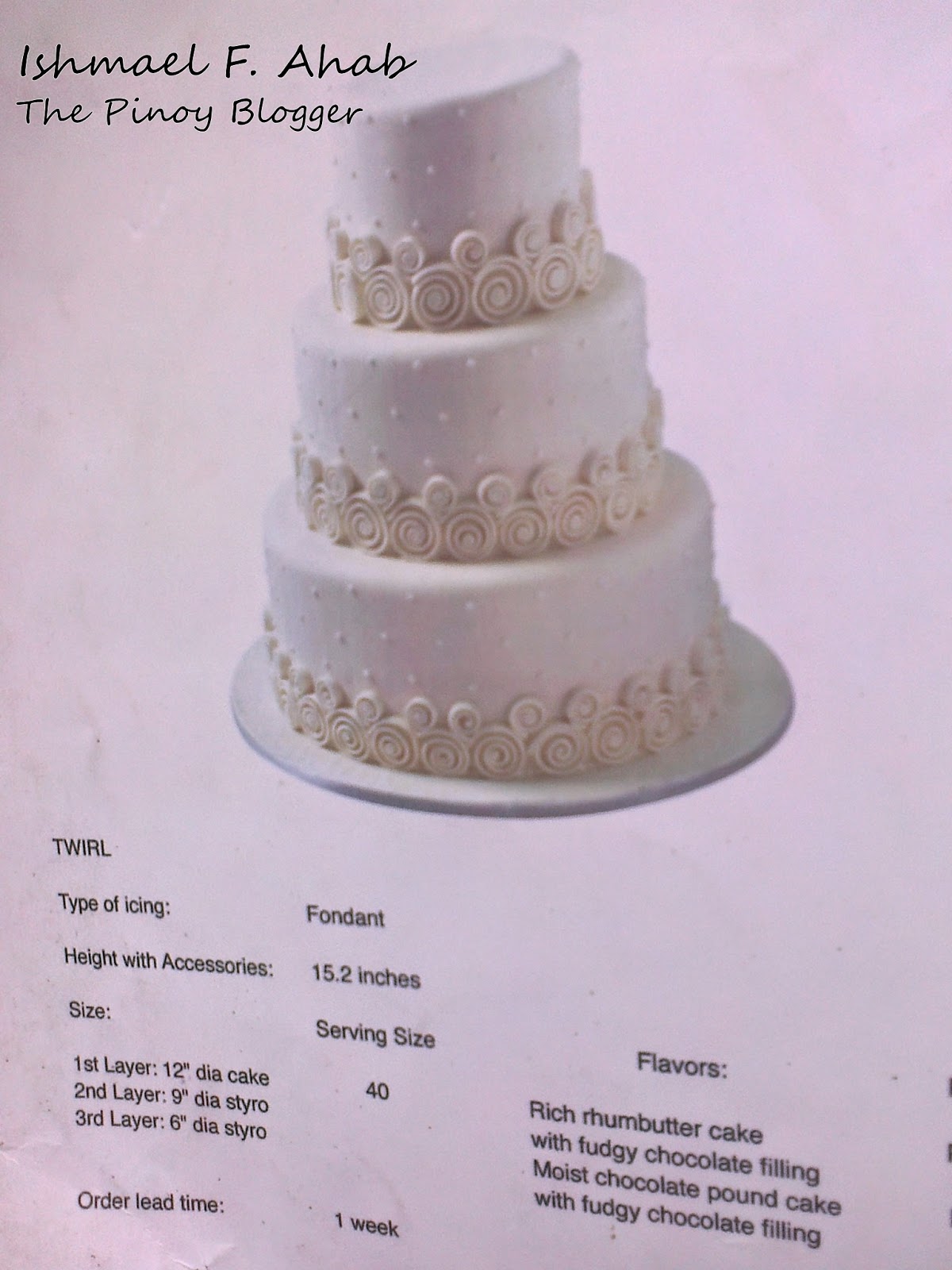 Affordable wedding cakes philippines