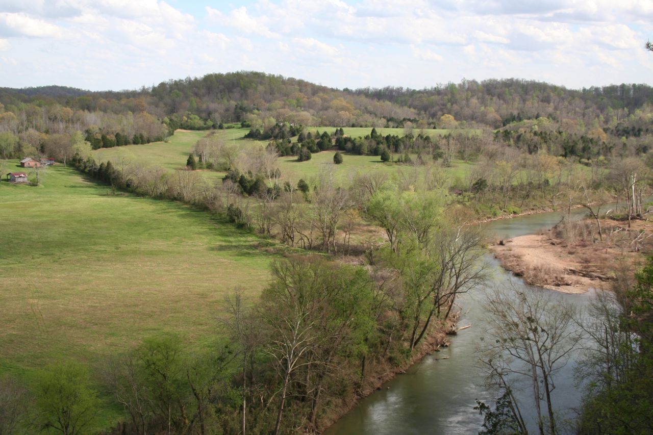 Blue Roads to Hiking Trails Narrows of the Harpeth
