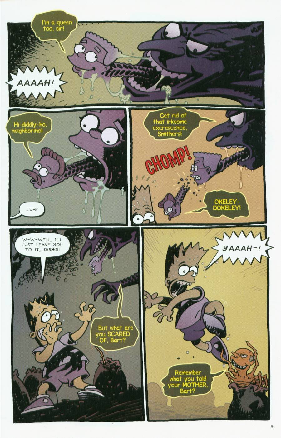 Read online Treehouse of Horror comic -  Issue #7 - 10