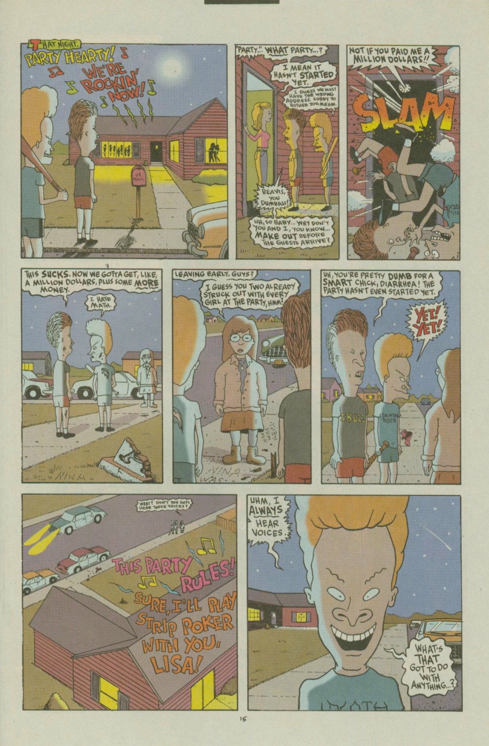 Read online Beavis and Butt-Head comic -  Issue #16 - 17
