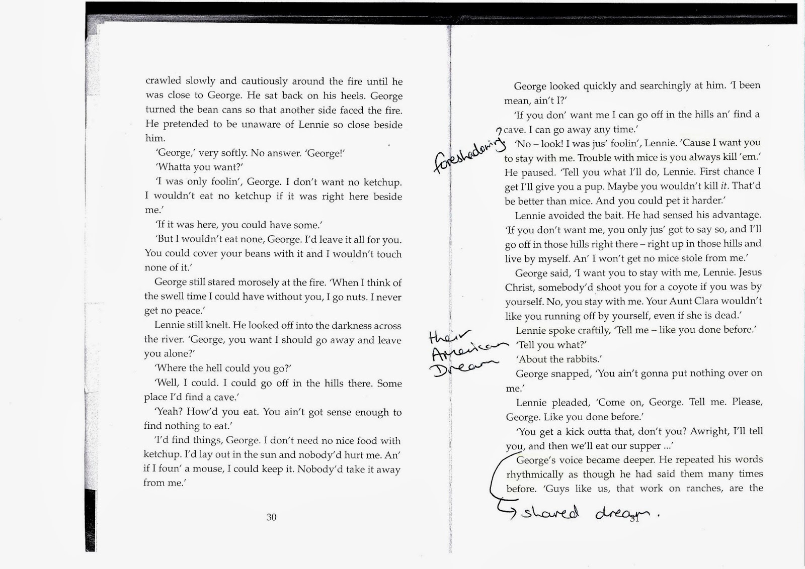 EdExcel Literature Context OMAM