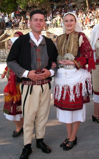 FolkCostume&Embroidery: Women's costume and embroidery of the Miyaks,  Galičnik and other villages, Macedonia
