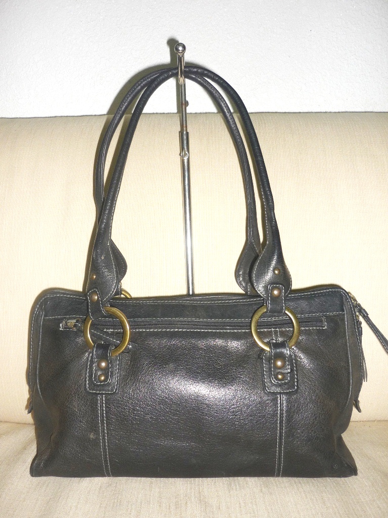 YUS BRANDED BAG authentic picard germany leather handbag