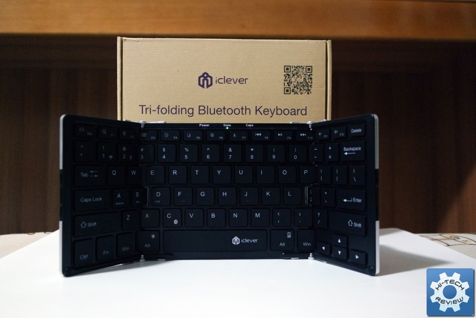 Review iClever ICBK05 Tastiera Bluetooth ripiegabile con tasti