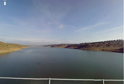 Puente sobre el embalse de García Sola 