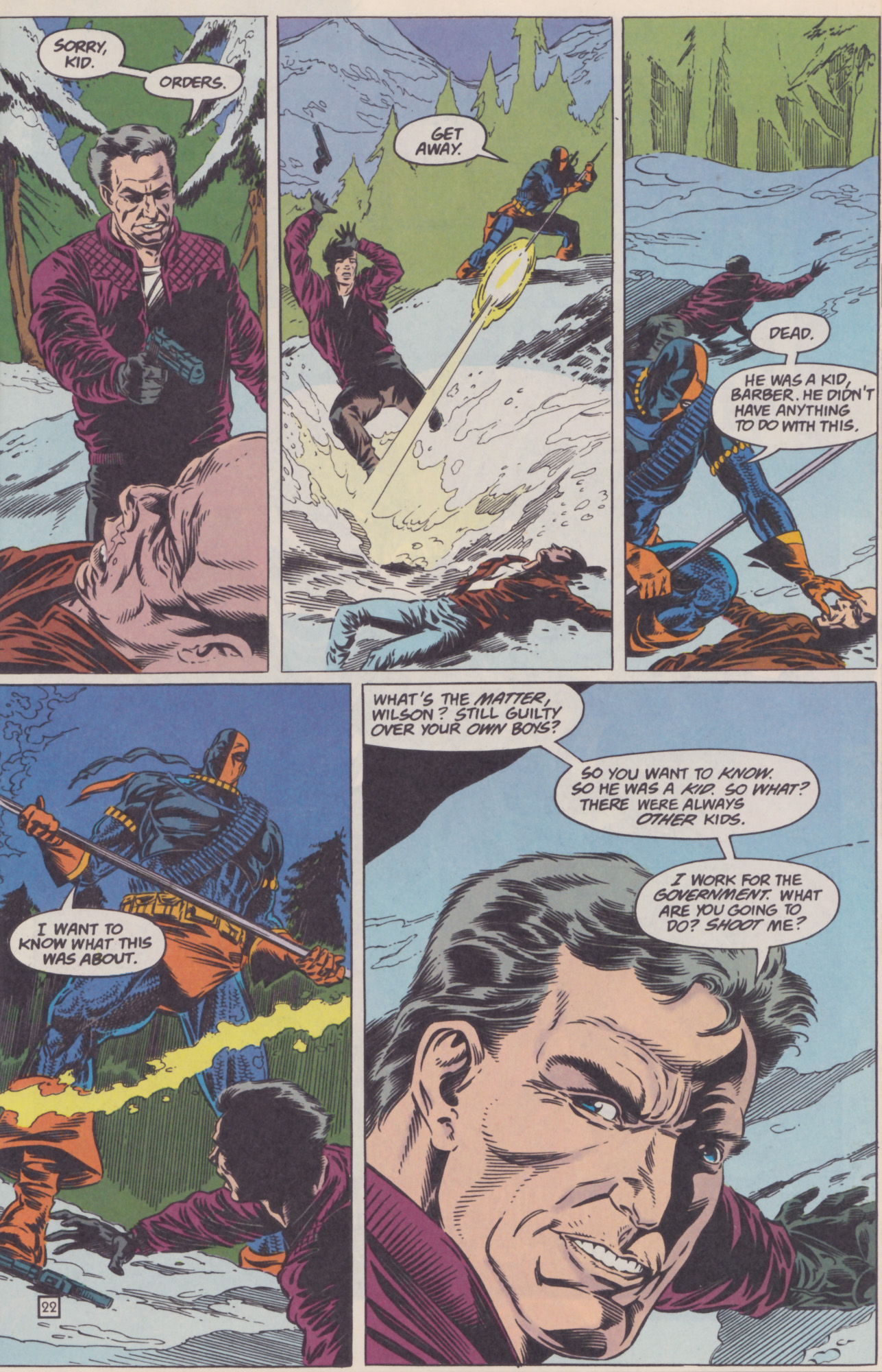 Read online Deathstroke (1991) comic -  Issue #22 - 23