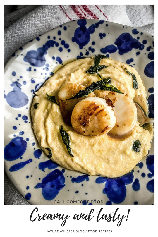 SCALLOPS WITH POLENTA Nature Whisper