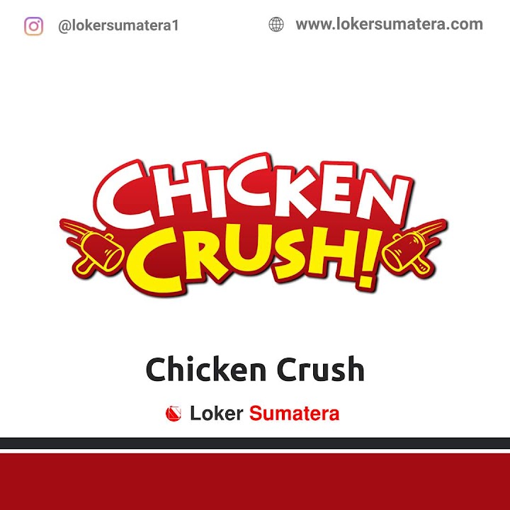Loker Medan: Lowongan Kerja Medan, Chicken Crush sebagai Kasir, Steward. Deadline 3 Desember 2021 Loker Medan: Lowongan Kerja Medan, Chicken Crush sebagai Kasir, Steward. Deadline 3 Desember 2021
