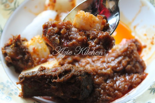 Kuah Kacang Daging Istimewa Azie Kitchen