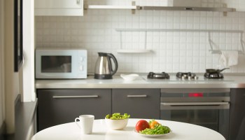 kitchen set stainless