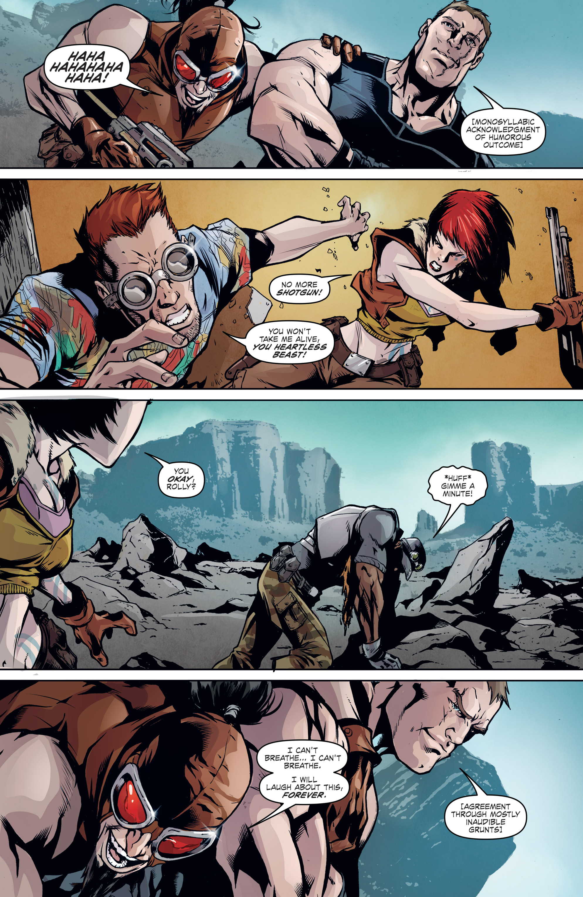 Read online Borderlands: The Fall of Fyrestone comic -  Issue #2 - 7