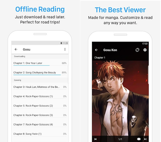  Manga Rock Premium yaitu sebuah utilitas yang memungkinkan Anda untuk mengunduh dan memb Manga Rock - Best Manga Reader v3.1.2 Premium Apk Terbaru