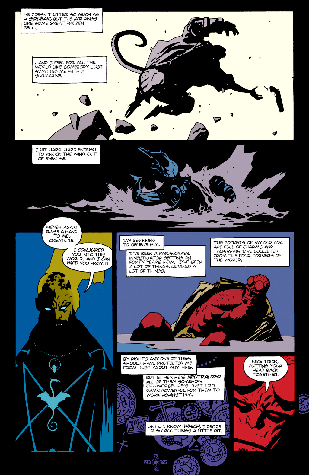 Read online Hellboy: Seed of Destruction comic -  Issue #3 - 7