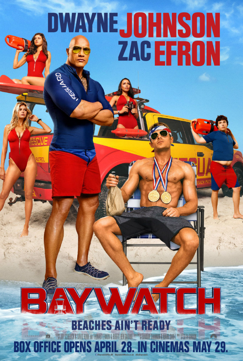 baywatch movie poster