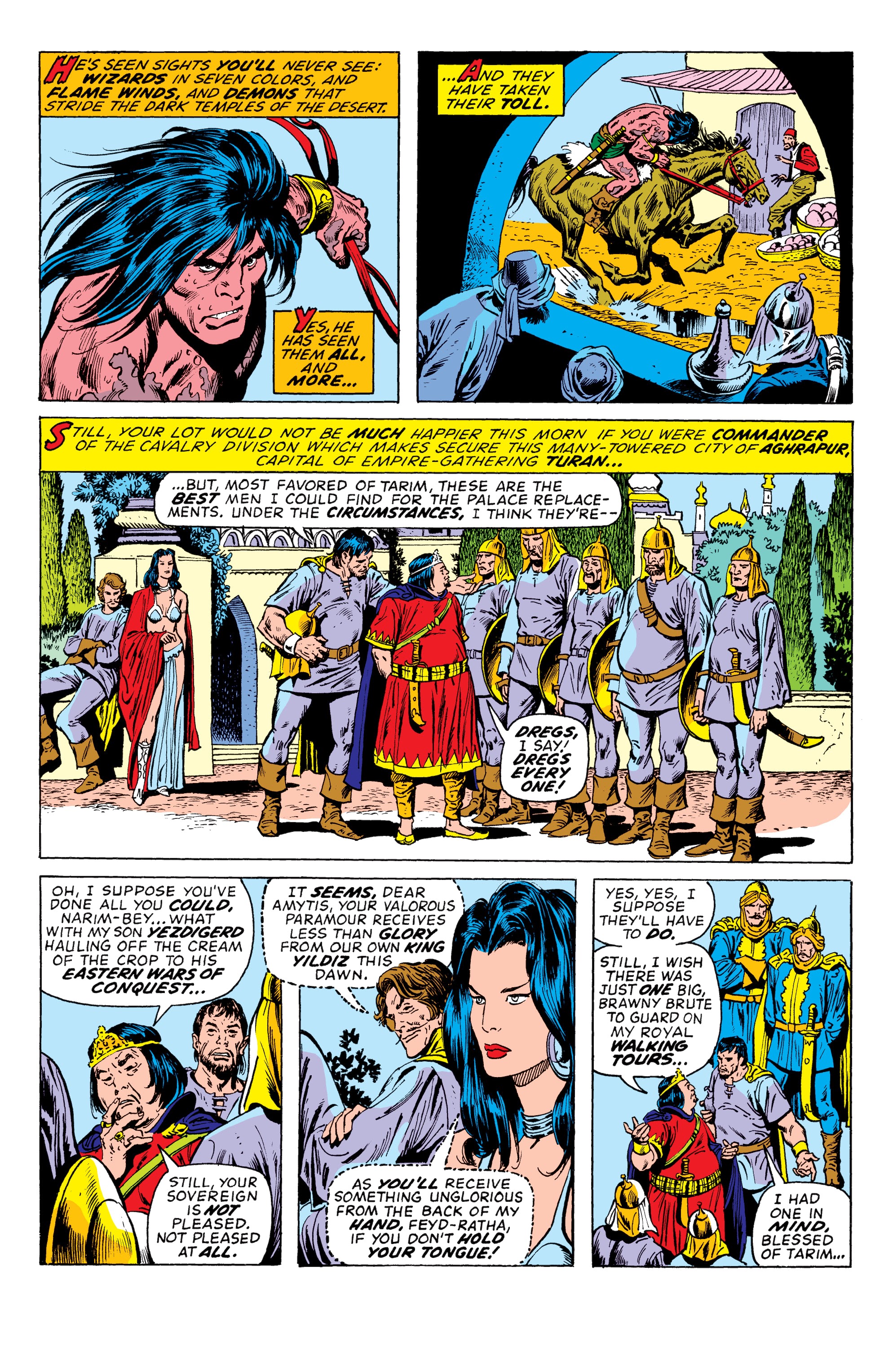 Read online Conan The Barbarian Epic Collection: The Original Marvel Years - The Curse Of The Golden Skull comic -  Issue # TPB (Part 2) - 89
