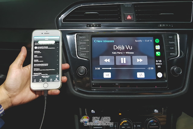 Apple Car Play on VW Tiguan 1.4 TSI