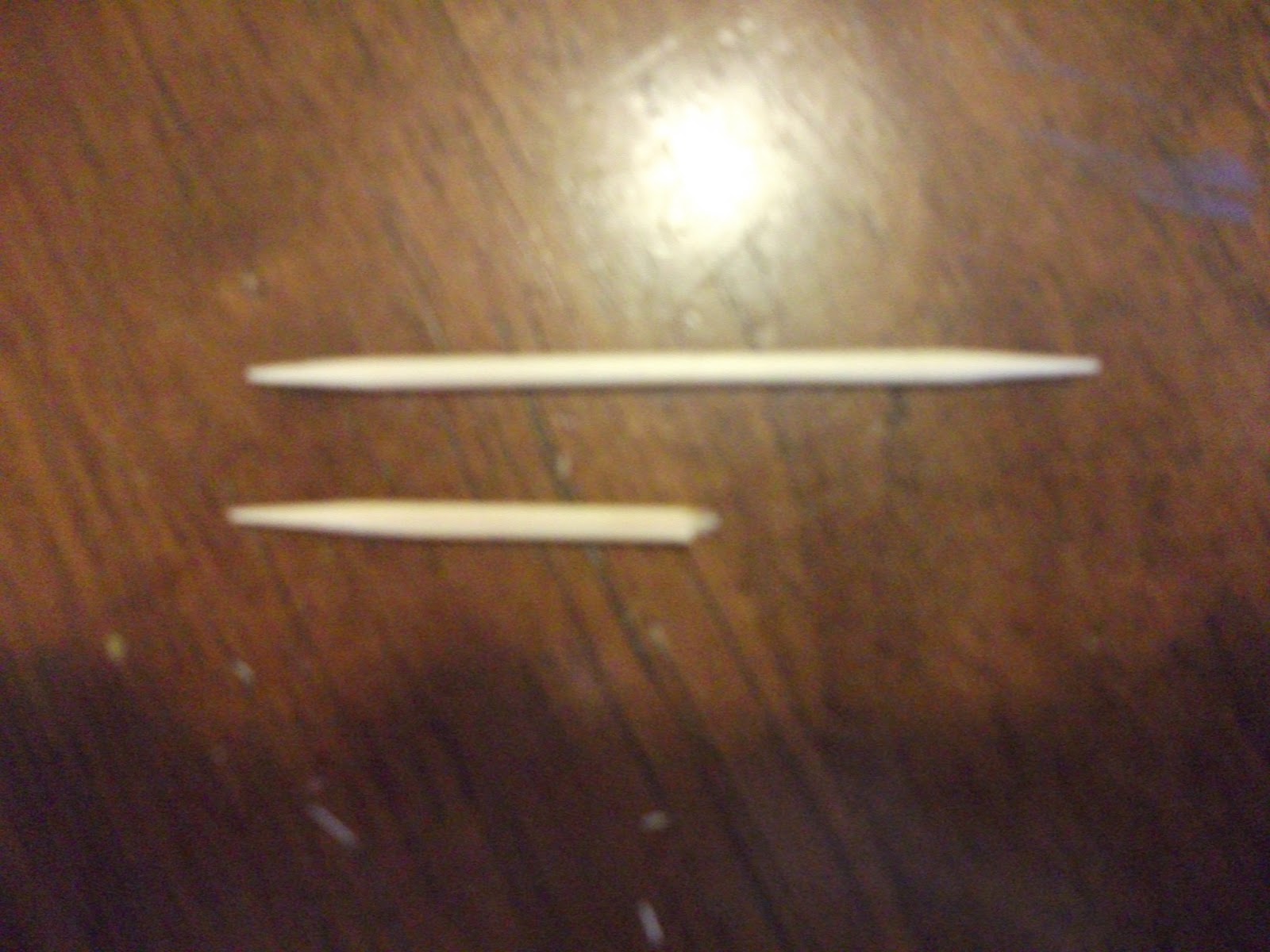 From 262 to Greater than 26.2 Toothpicks are for Food not Feet!!