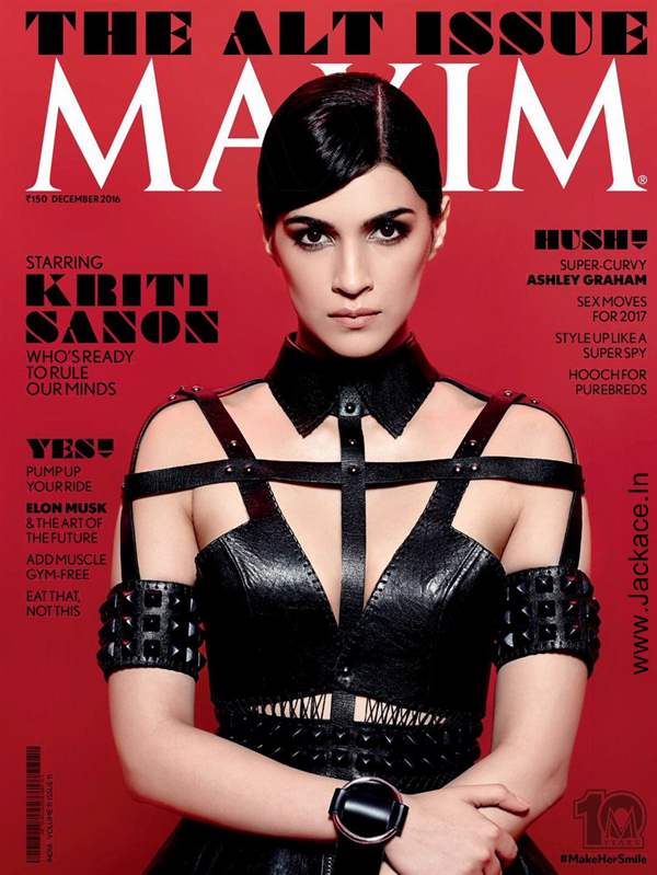Kriti Sanon Looks Badass On Maxim India Cover!