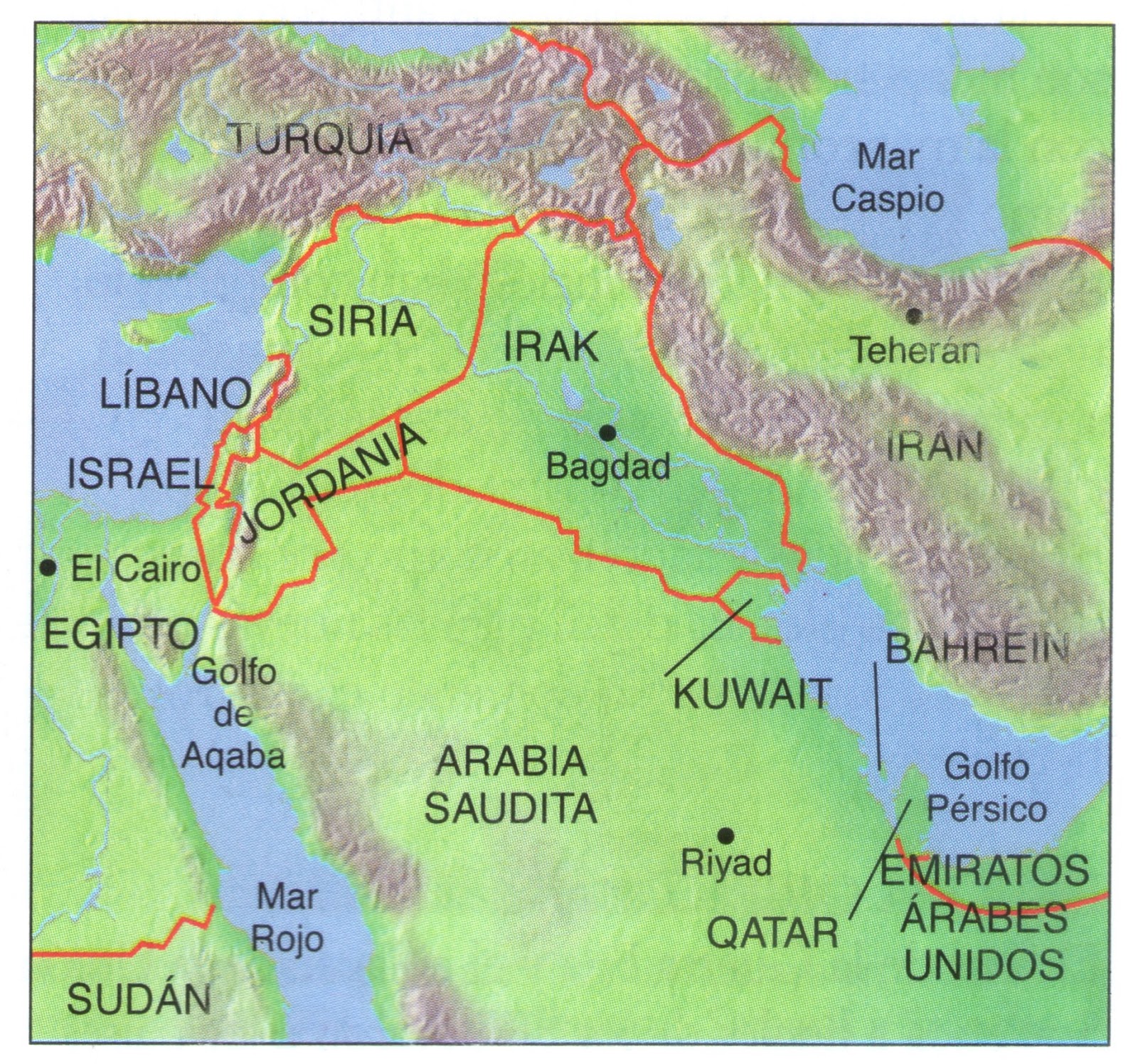 Las guerras en medio oriente desde