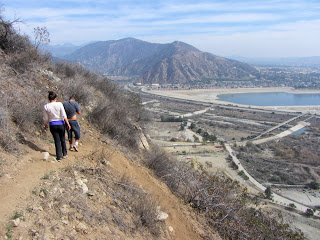 View east from the trail to Van Tassel Ridge