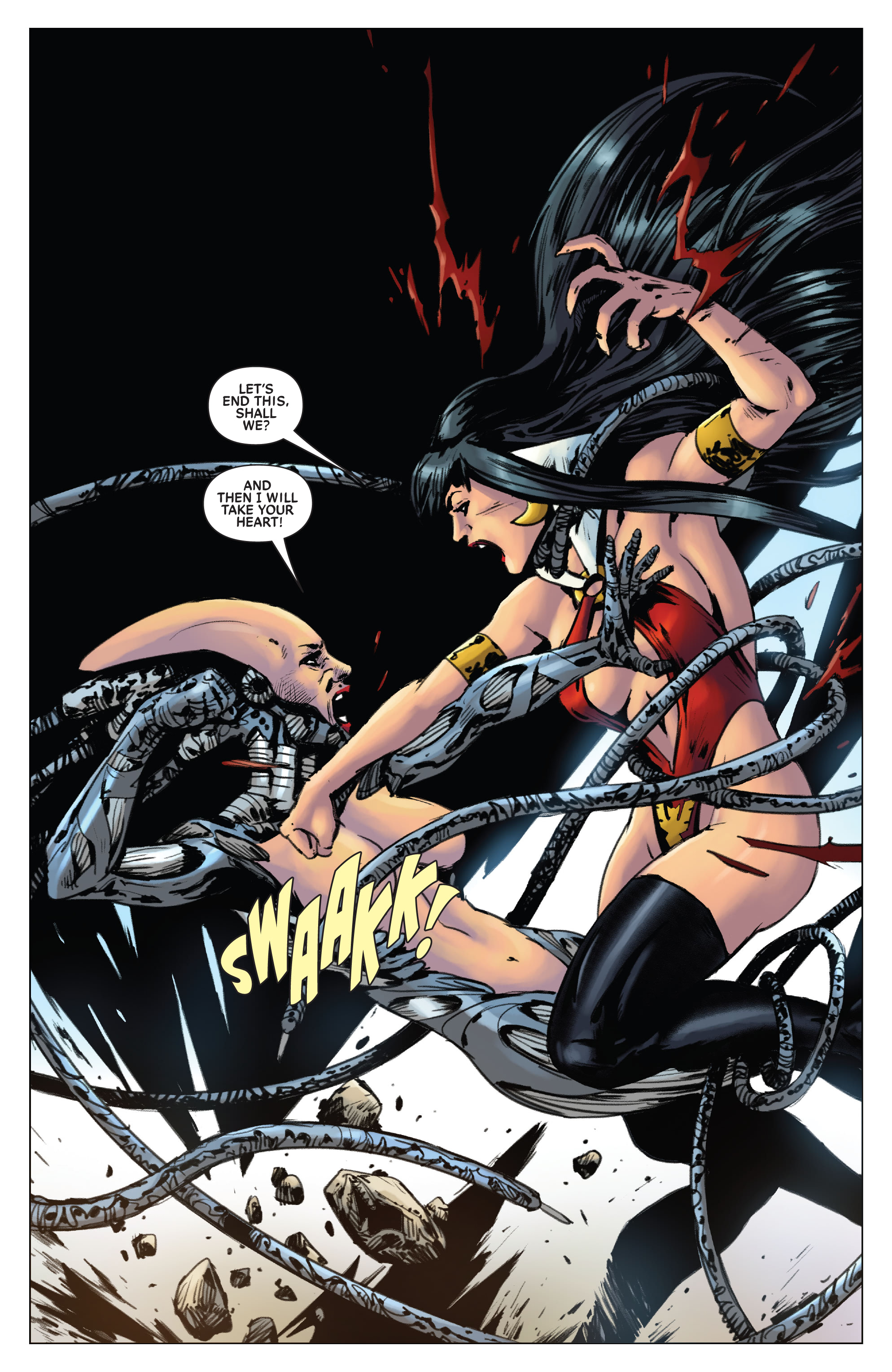 Read online Vampirella Strikes (2022) comic -  Issue #8 - 18