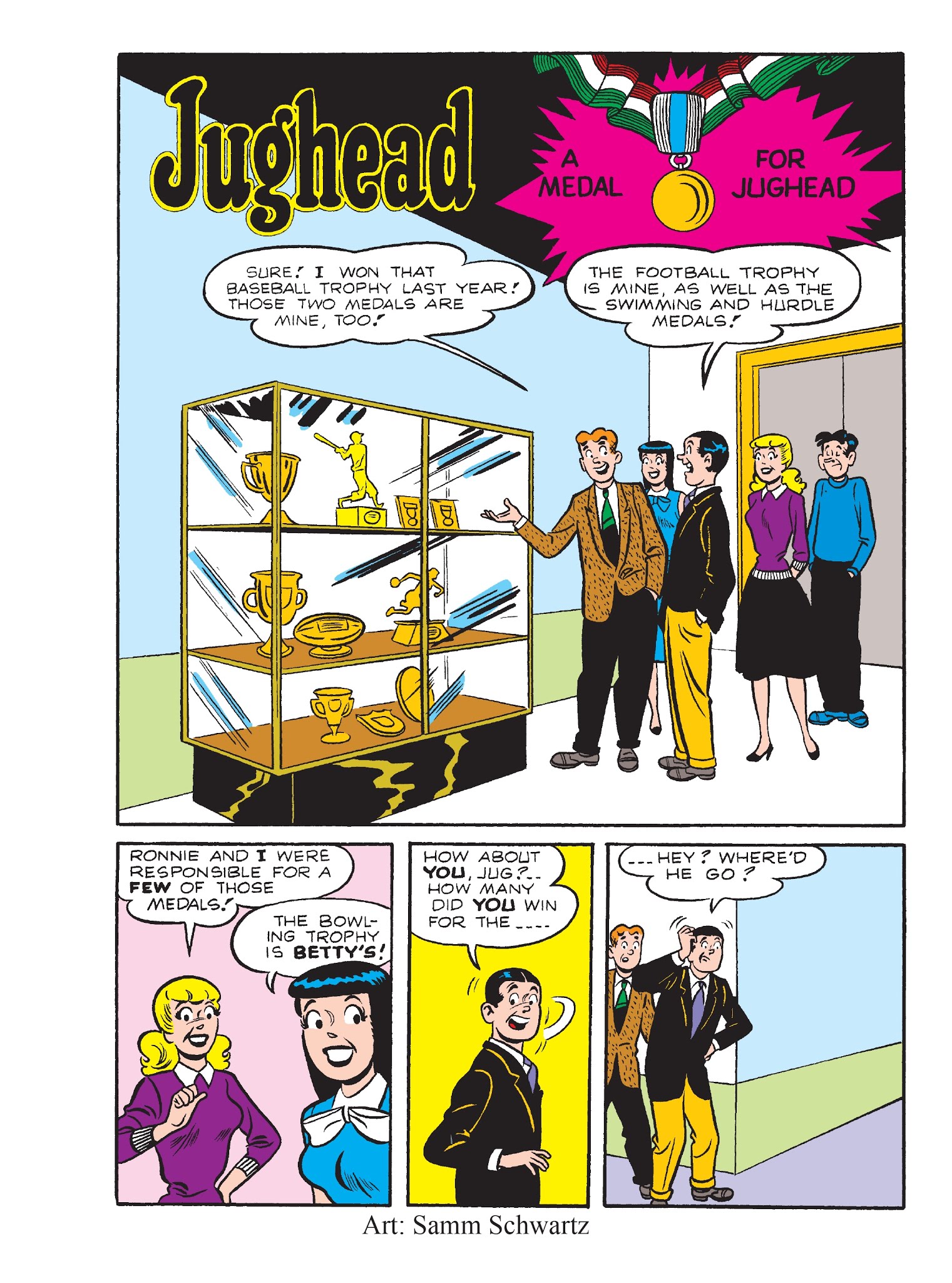 Read online Archie 75th Anniversary Digest comic -  Issue #12 - 121