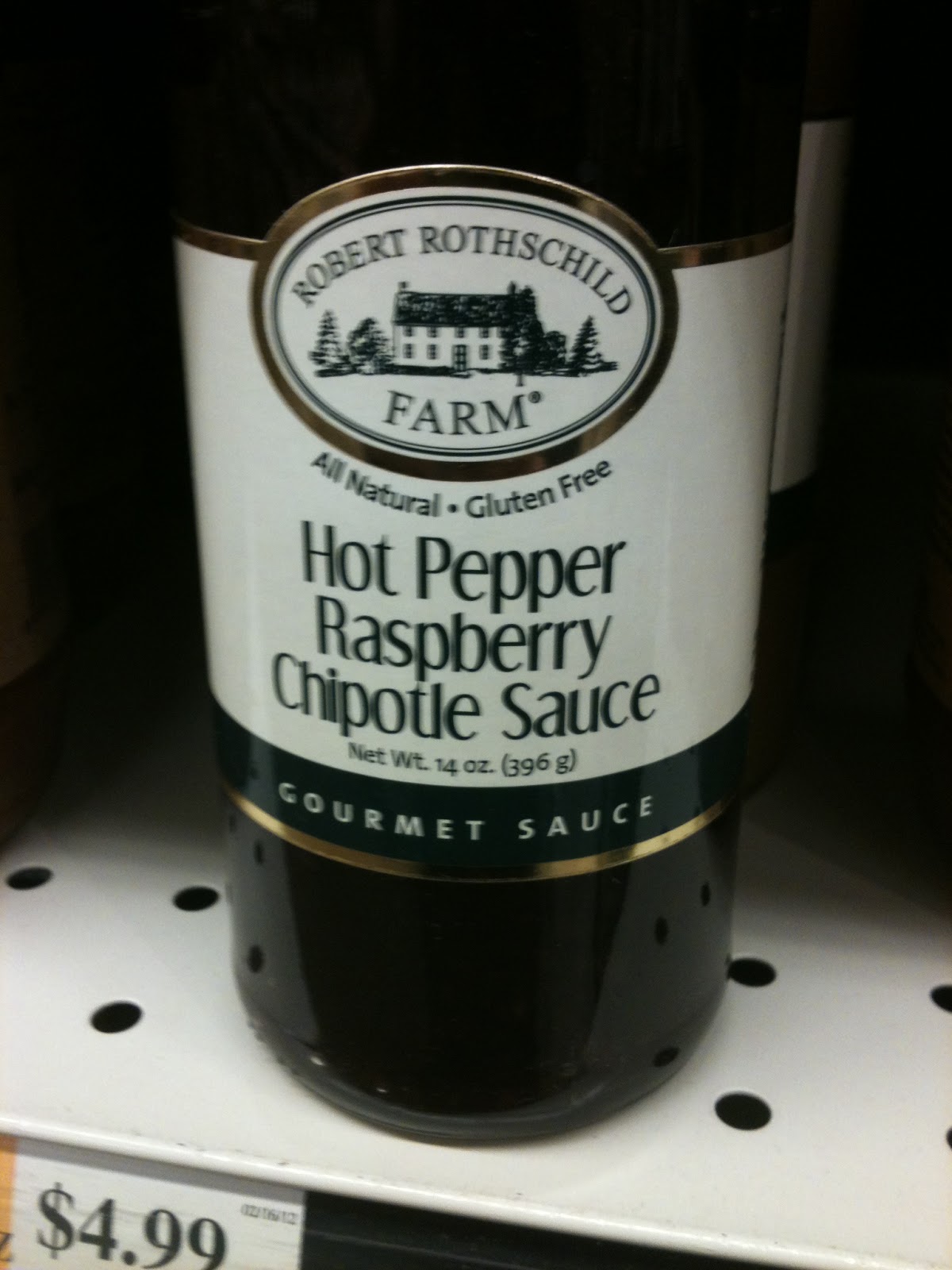 Robert Rothschild Hot Pepper Raspberry Chipotle Sauce zero sodium