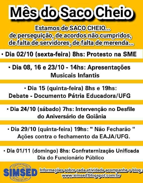 SIMSED MÊS DO SACO CHEIO!!! AÇÕES